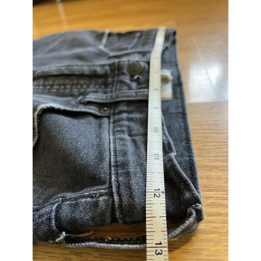 Madewell Dark Gray The Perfect Vintage Crop Jeans Size 24